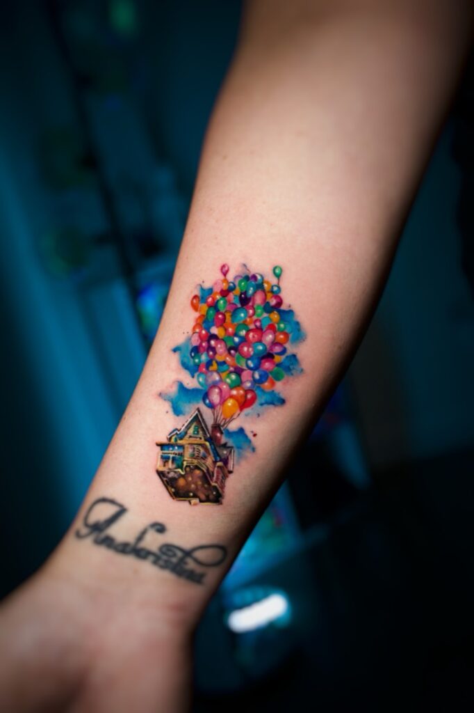 Color tattoo by Danny Art