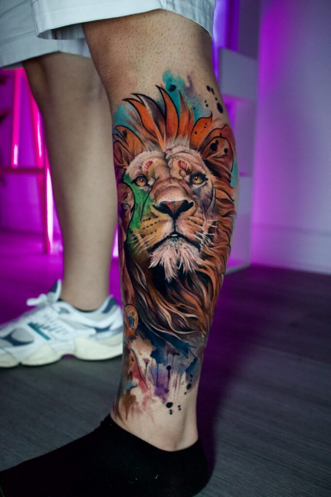 Color tattoo by Danny Art