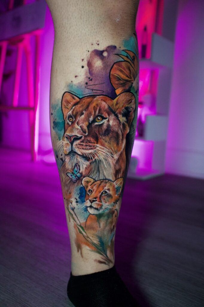 Color tattoo by Danny Art