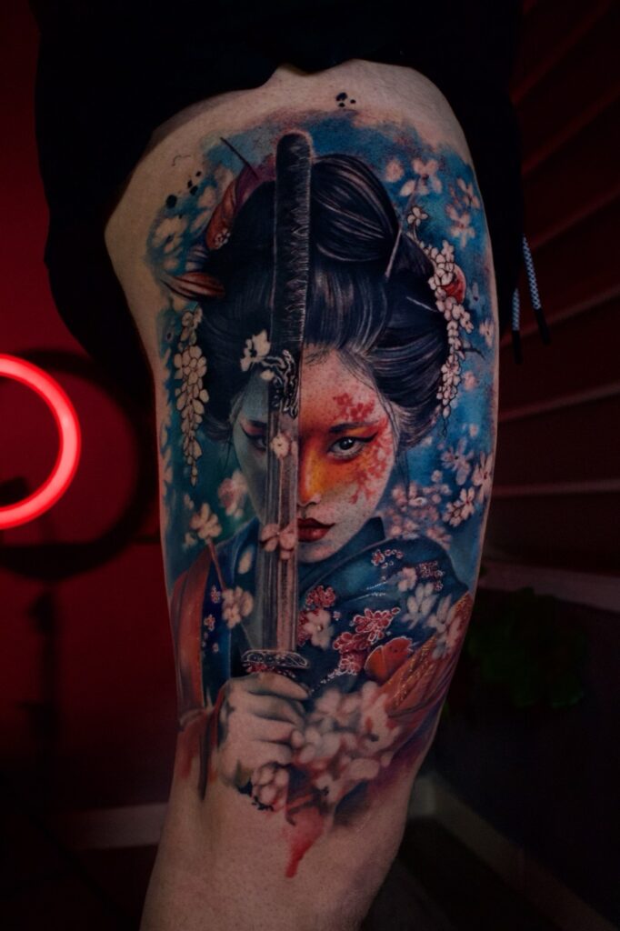 Color tattoo by Danny Art