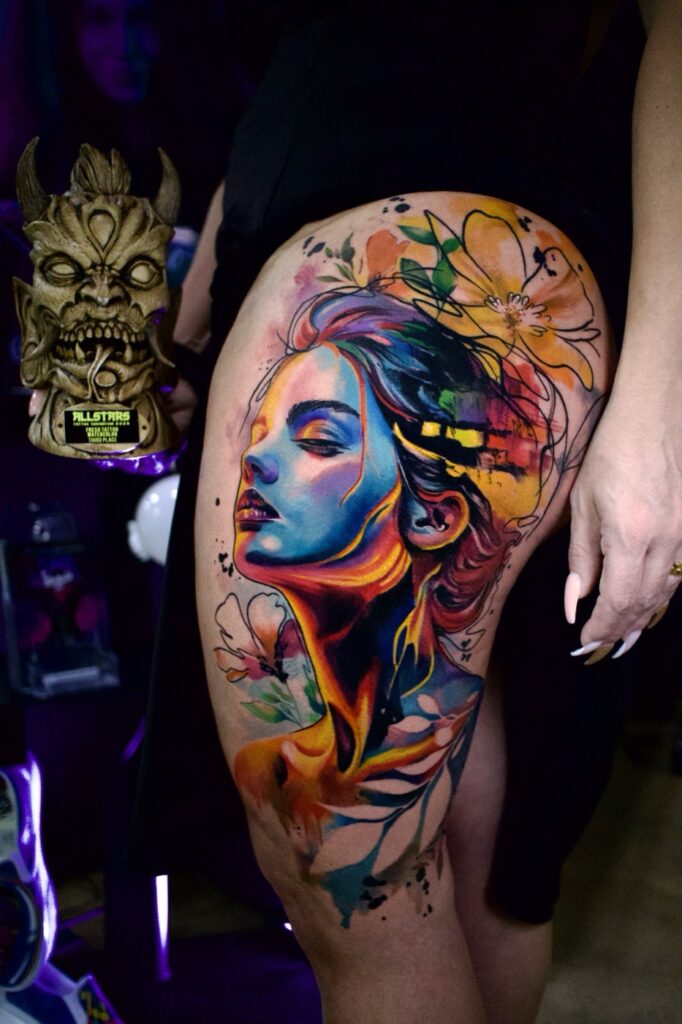 Color tattoo by Danny Art