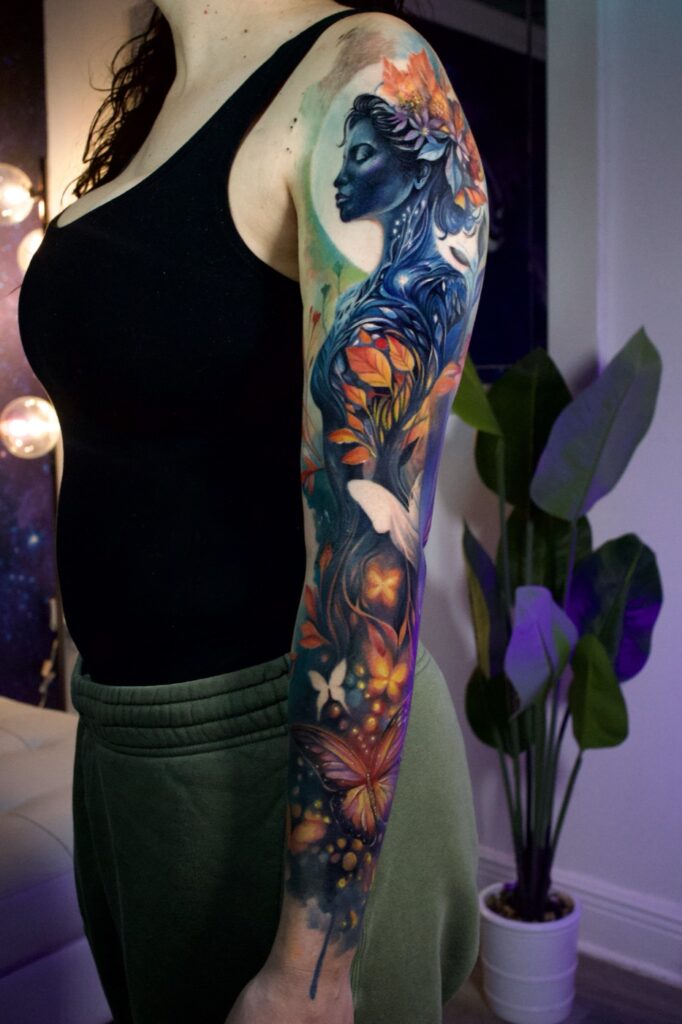 Color tattoo by Danny Art