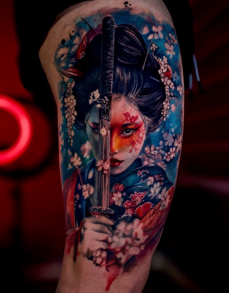 Color tattoo by Danny Art