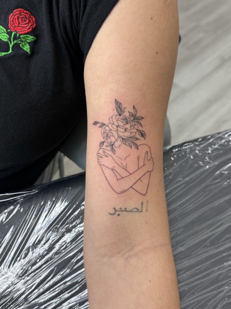 Fine line tattoo by Danny Art