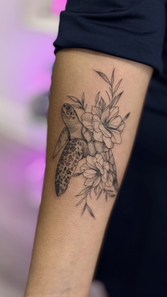 Fine line tattoo by Danny Art