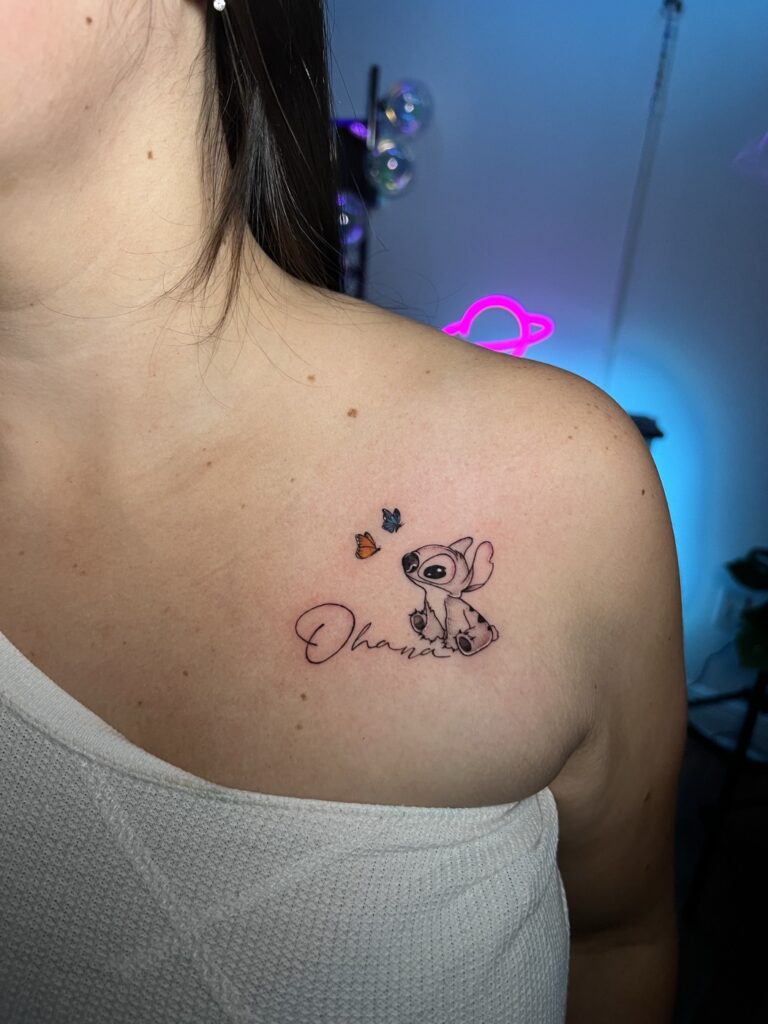 Fine line tattoo by Danny Art