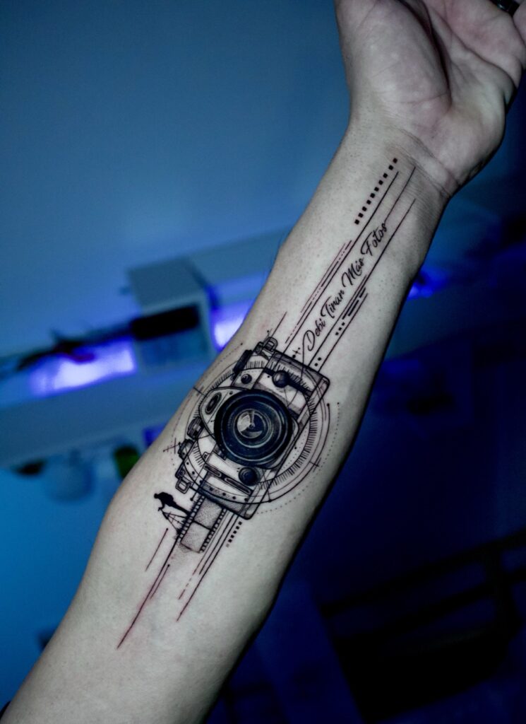 Fine line tattoo by Danny Art