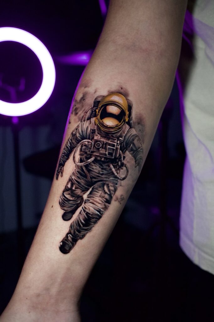 Black & grey tattoo by Danny Art